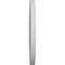 Ekena Millwork Standard Grayson Spiral Rosette With Square Edge, 7"W x 7"H x 1/2"P ROSP070X070X050GRY12 - alternate 3